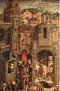 MEMLING, Hans Scenes from the Passion of Christ (detail) sg painting